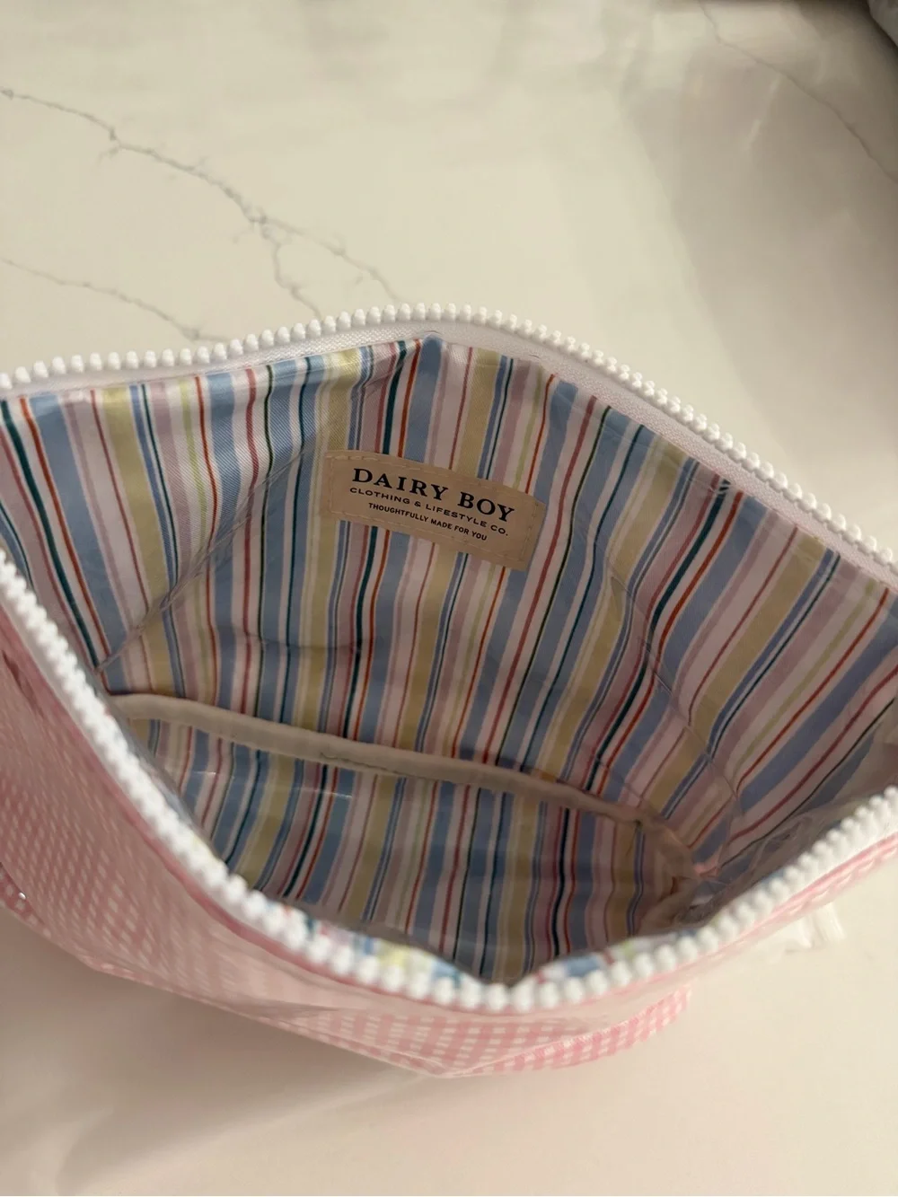 NEW Dairy Boy Makeup Bag